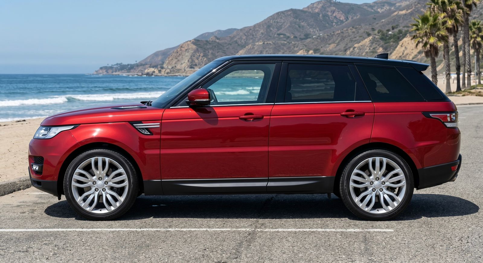 Range Rover Sport Red 2